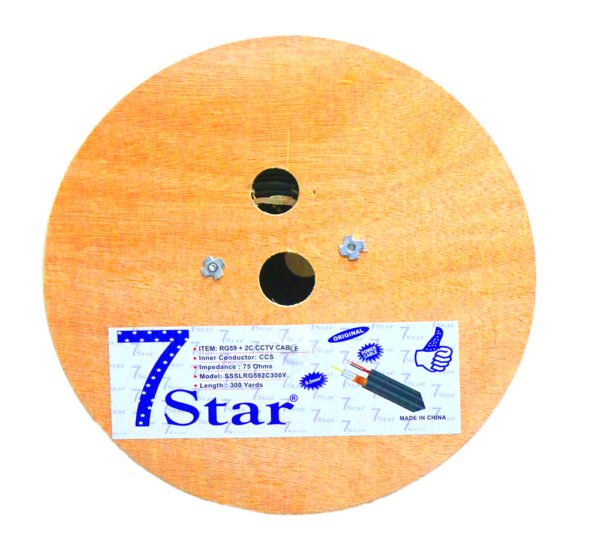 7 STAR RG-59 WITH POWER CO-AXIAL CABLE - Image 3