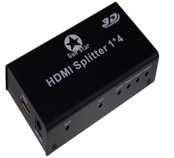 GULF STAR 4 WAY HDMI SPLITTER (GS-848)