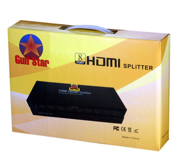 GULF STAR 8 WAY HDMI SPLITTER (GS-888) - Image 2