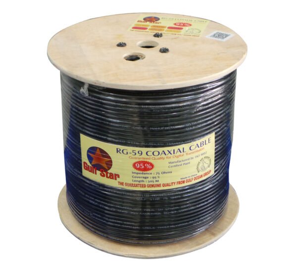 GULF STAR RG-59 95% CO-AXIAL CCS CABLE