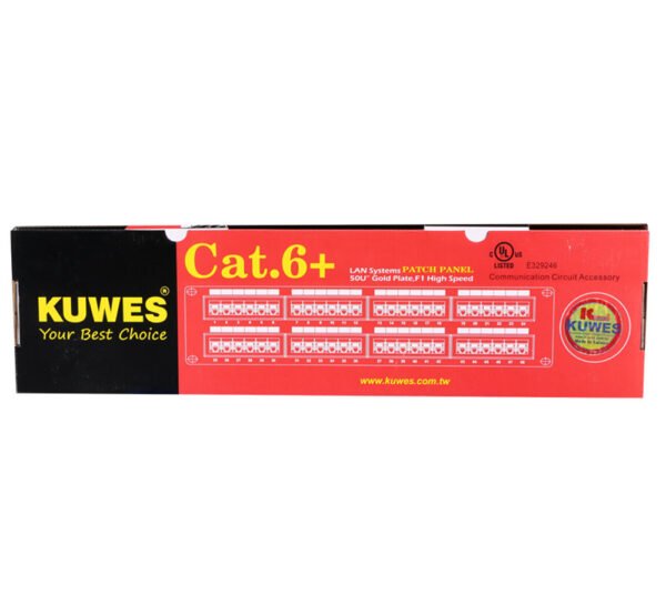 KUWES CAT6 PATCH PANELS (24 / 48 PORTS) - Image 5