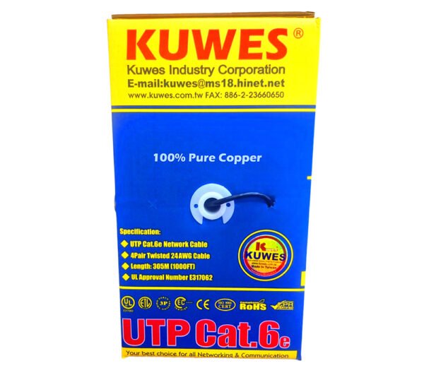 KUWES CAT6 LAN CABLE TURBO (24AWG) - Image 2