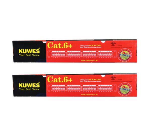 KUWES CAT6 PATCH PANELS (24 / 48 PORTS) - Image 4