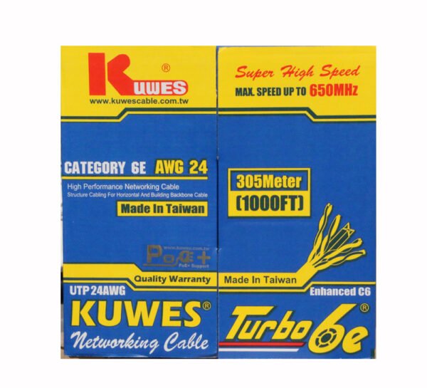 KUWES CAT6 LAN CABLE TURBO (24AWG)