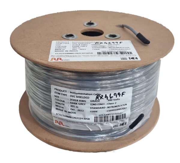 RR SECURITY & SOUND CABLE 18 AWG, BC, SHIELDED, CMR (RR 4699F)