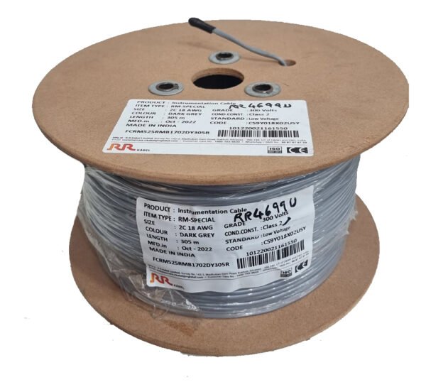 RR SECURITY & SOUND 2 CONDUCTOR 18 AWG, BC CMR (RR 4699U)