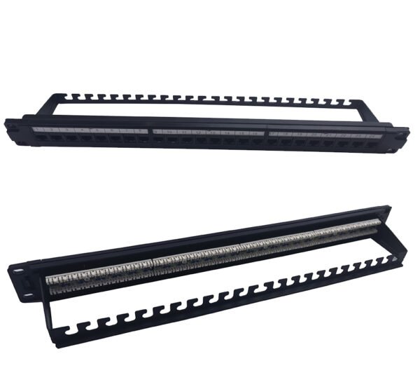 SECURED SAFELINK CAT6 24 PORT LOADED PATCH PANEL - SSC6PP-1051 - Image 2