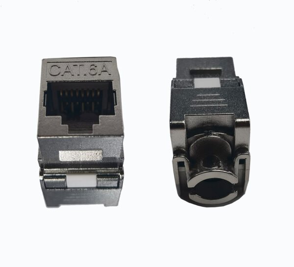 SECURED SAFELINK CAT6A KEYSTONE METAL TYPE - SSKS6A-1012